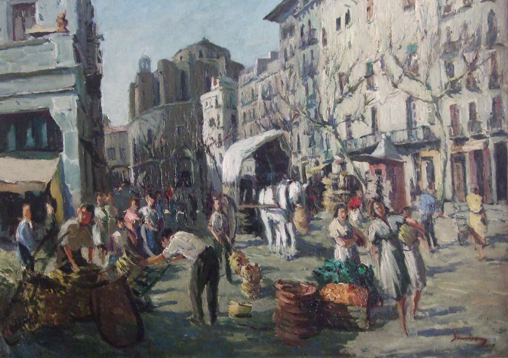 Mercat a Barcelona